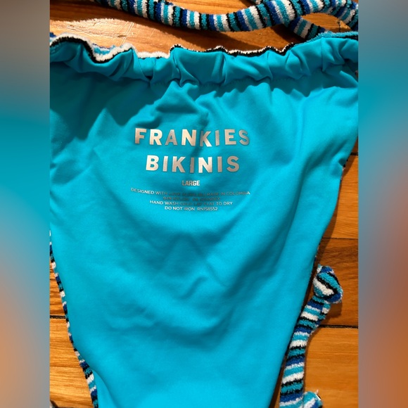 Tatum Terry Bikini Top & Tia Terry Bikini Bottom - L - Picture 3 of 4